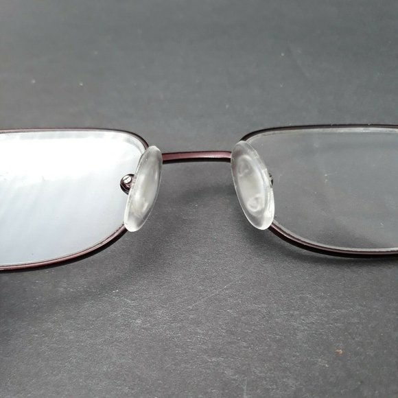 Designer Womens Eyeglass Frames Emilio Pucci Red Marbled Slimeline w/ Case - Picture 9 of 12